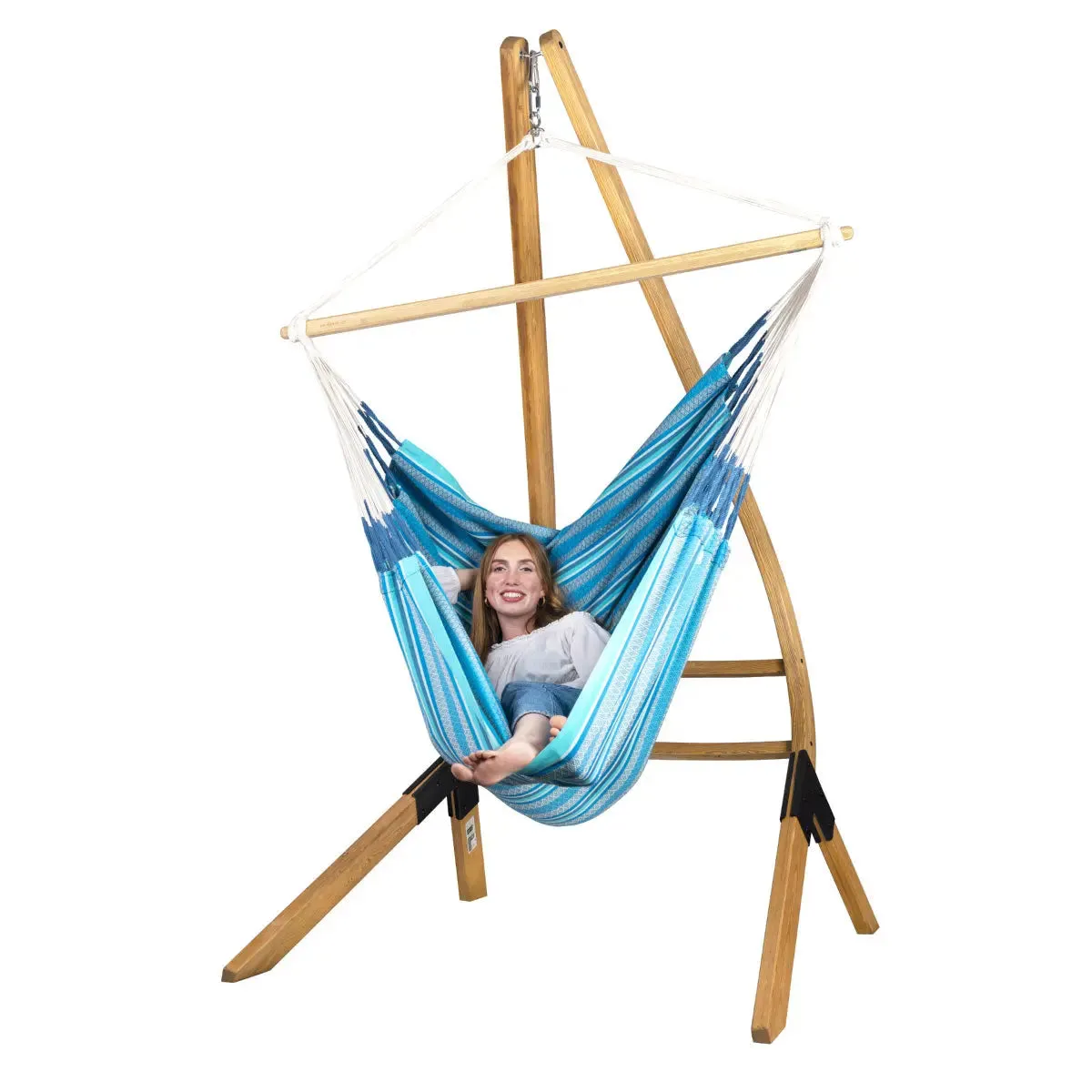 LA SIESTA Calma Nature Wooden Stand for Hammock Chairs