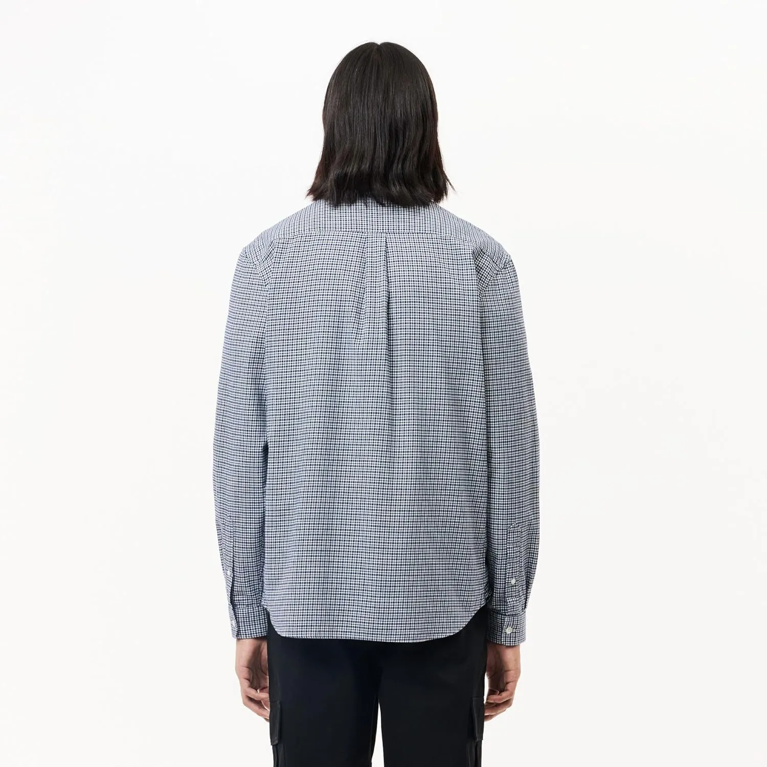 Lacoste Men's Cotton Flannel Checked Shirt