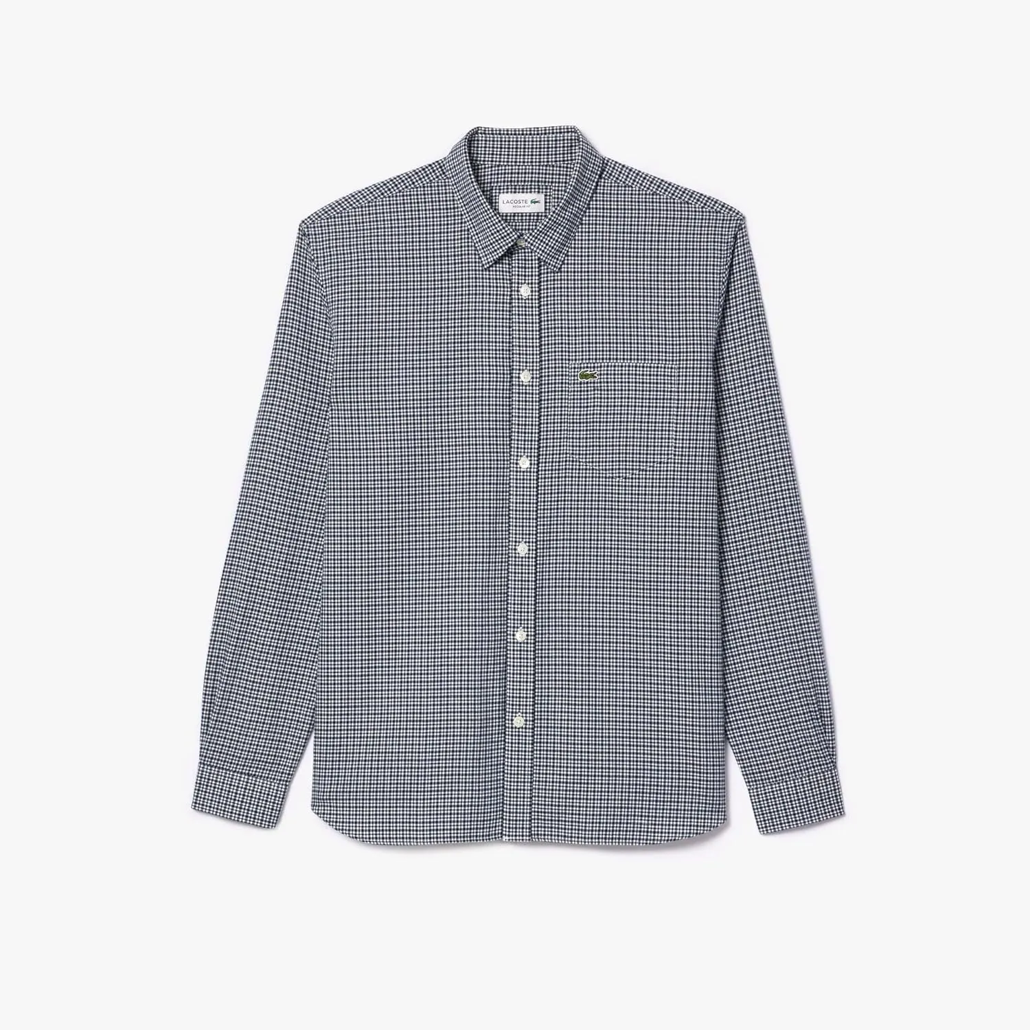 Lacoste Men's Cotton Flannel Checked Shirt