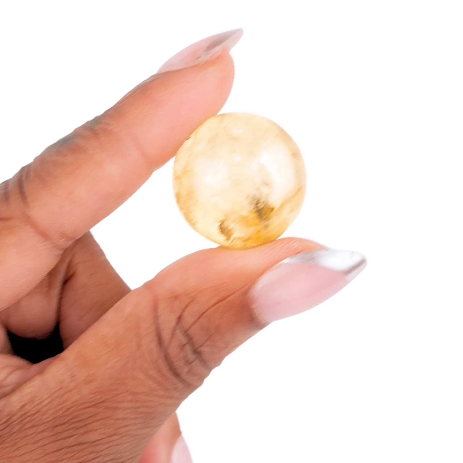 Lemon Quartz Sphere
