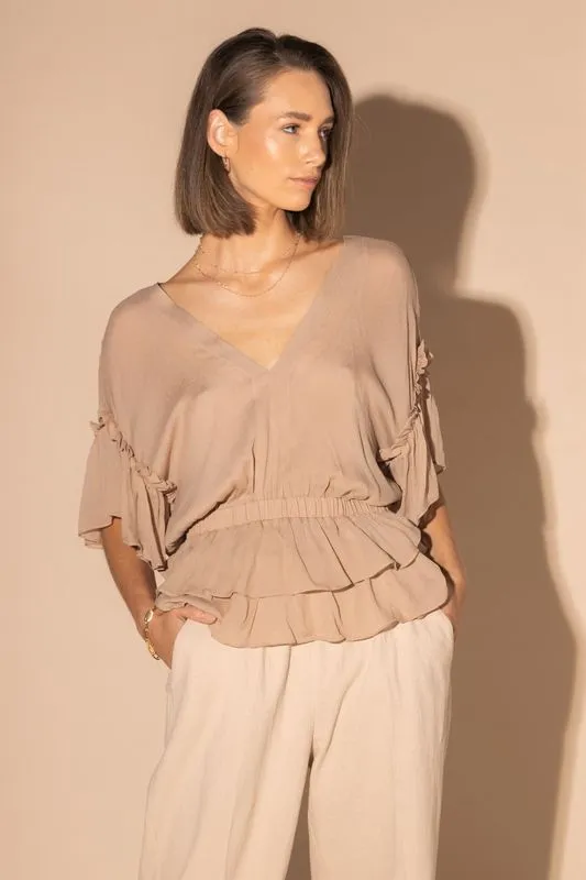 Loughlin Brooke Blouse - Beige