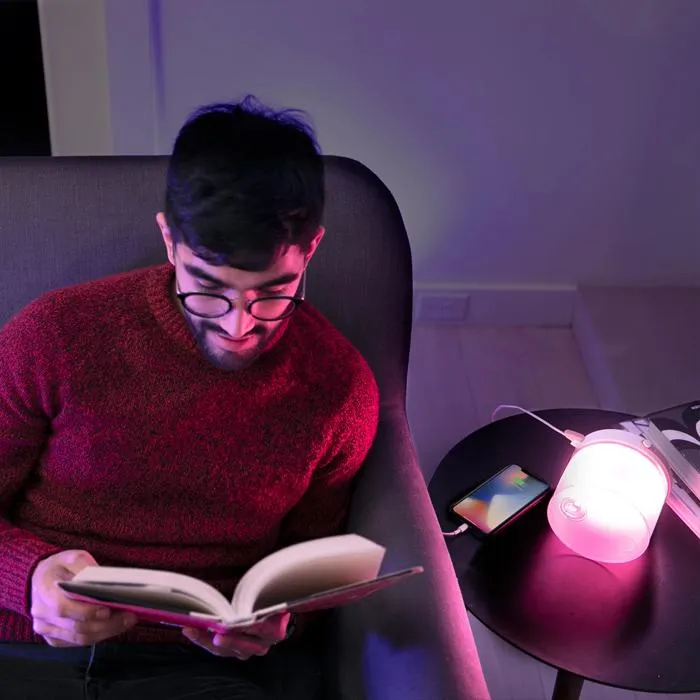 Luci Connect Inflatable Smart Solar Light   Mobile Charger 戶外太陽能燈(可雙向充電)