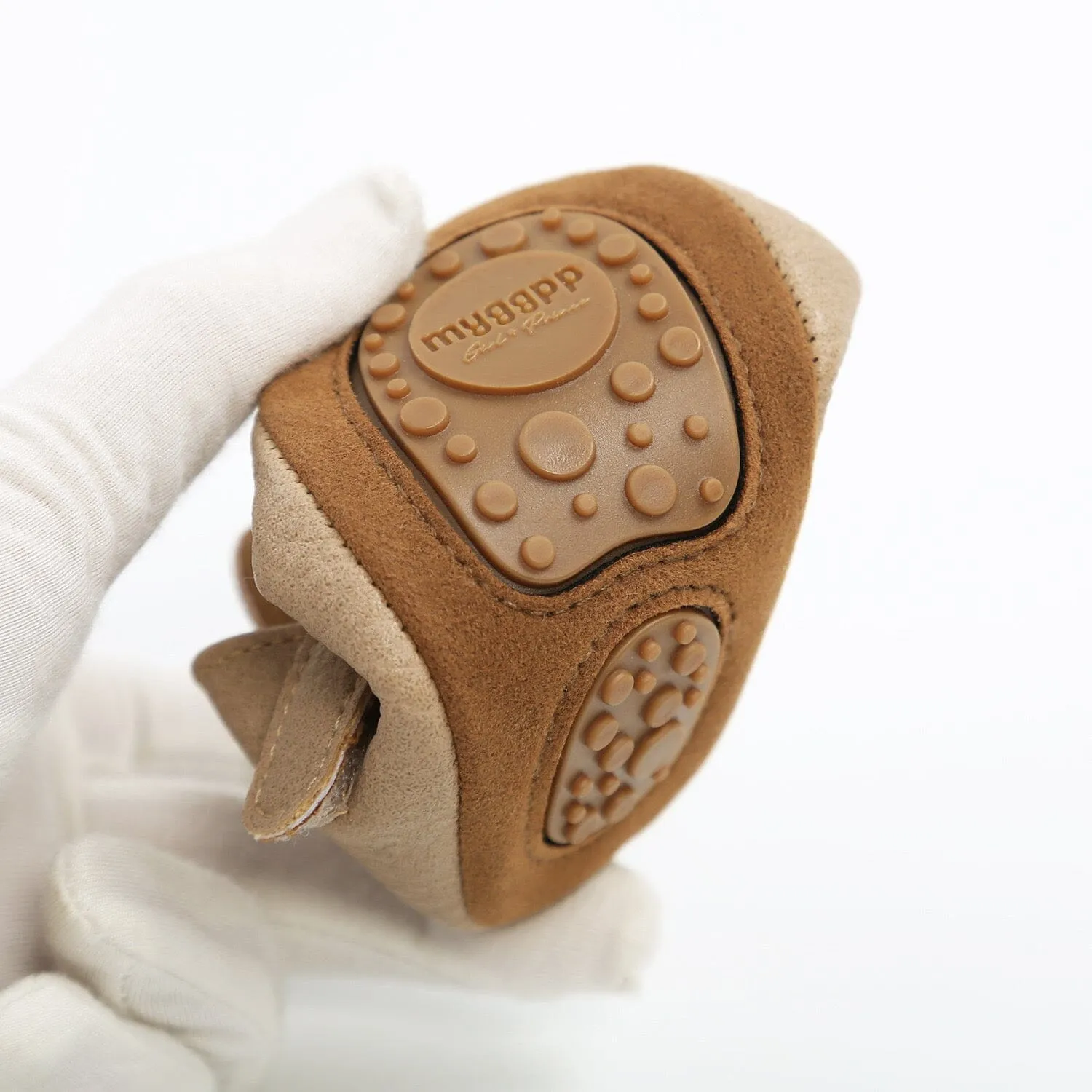 Marti Leather Cutout Baby First Walker Shoes