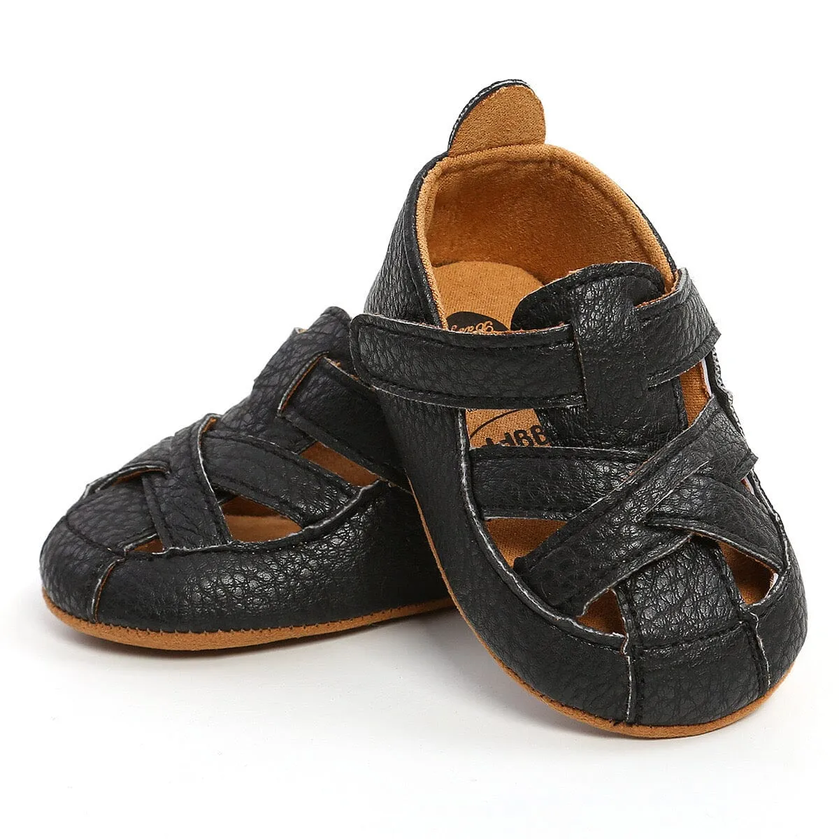 Marti Leather Cutout Baby First Walker Shoes