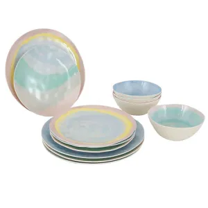 Melamine 12-Delig Servies Barfleur