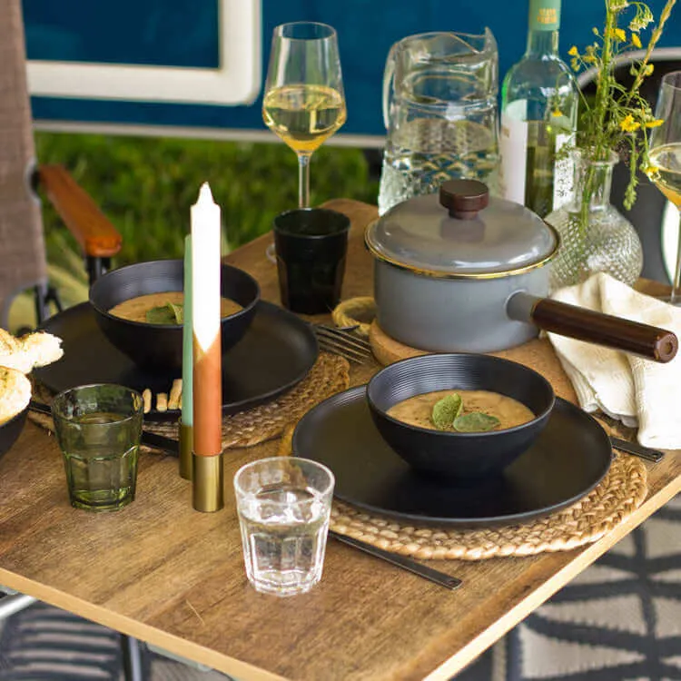 Melamine 16-Delig Servies Orville