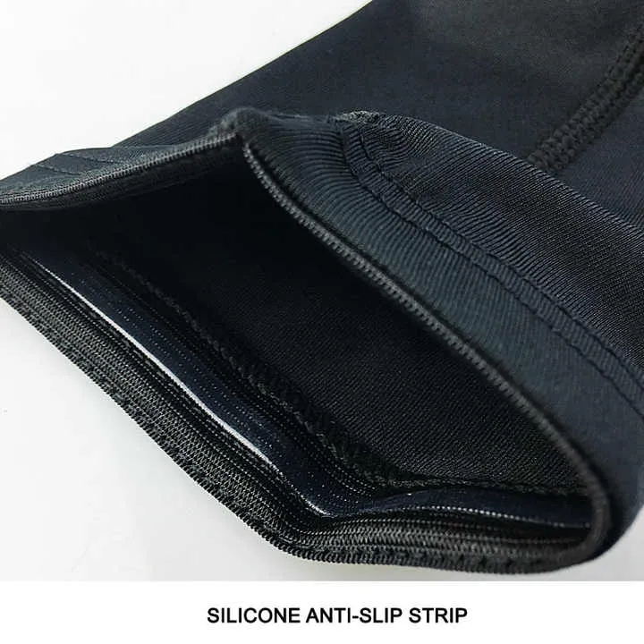 Mens Arm Sleeves High Elastic Quick Dry Breathable Sports Running, Workout Bask .. أكمام ذراع للرجال عالية المرونة وسريعة الجفاف وقابلة للتهوية للرياضة والجري والتمرين وكرة السلة وركوب الدراجات ودعامة الكوع etball Cycling Elbow Brace