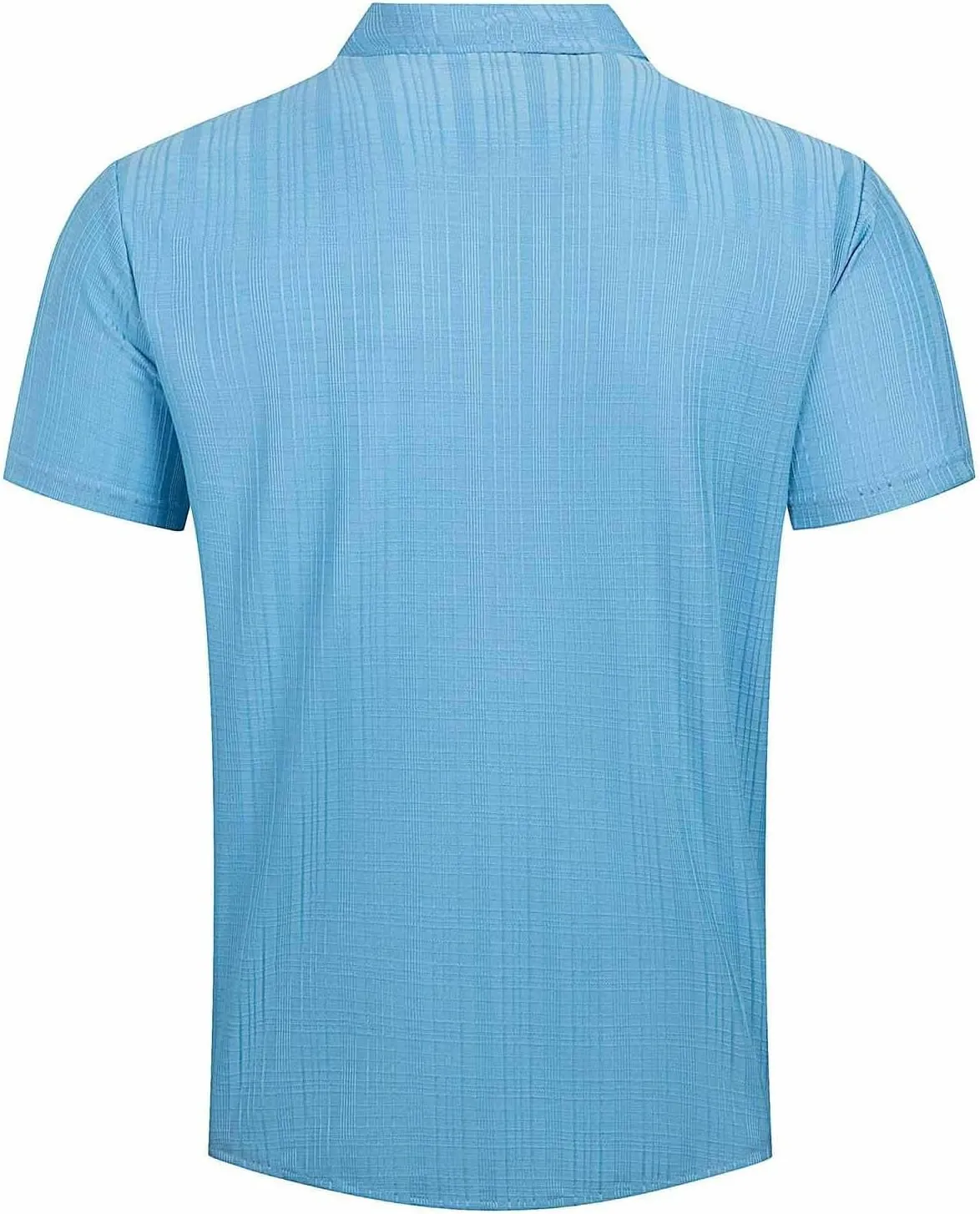 Men's Cotton Linen Short Sleeve Shirts Casual Lightweight Button Down Shirt Vacation Beach Summer Tops with Pocket