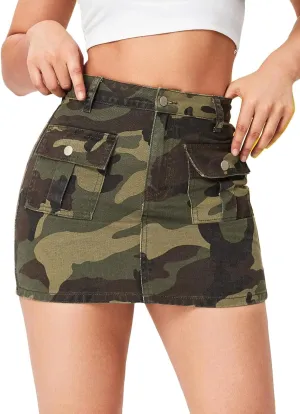 Mini Skirt for Women Denim Skirts Sexy Jean Skirts