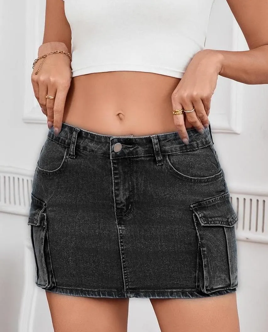 Mini Skirt for Women Denim Skirts Sexy Jean Skirts