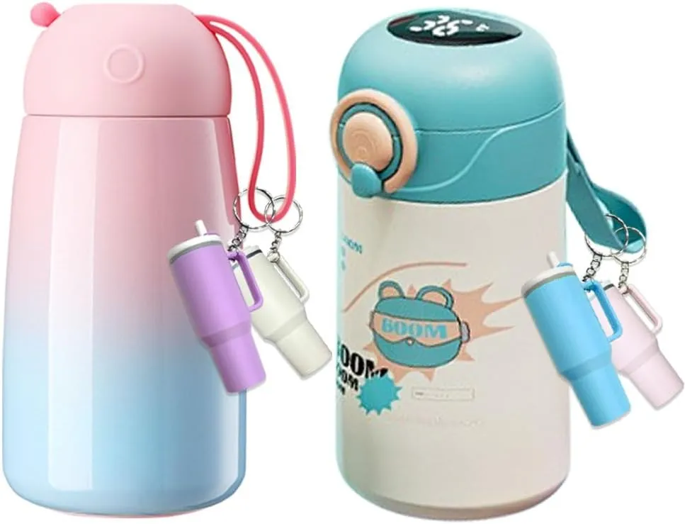Mini Tumbler Cup Keychains for stanley cup accessories,School Bag Key Ring Handbag Backpack Charm,Multipiece Set