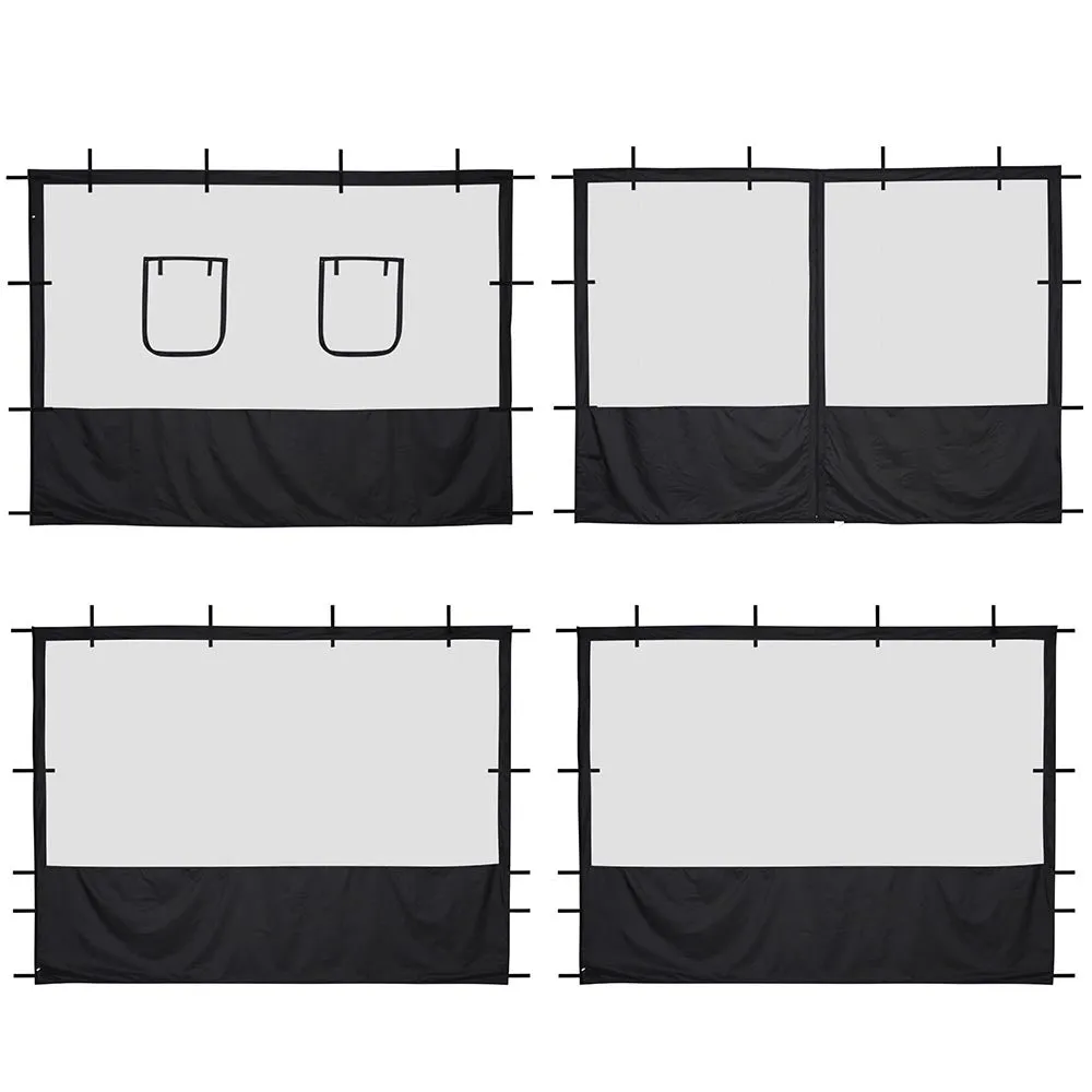 Netting Mesh Sidewalls for 10x10 Pop Up Canopy Side Panel