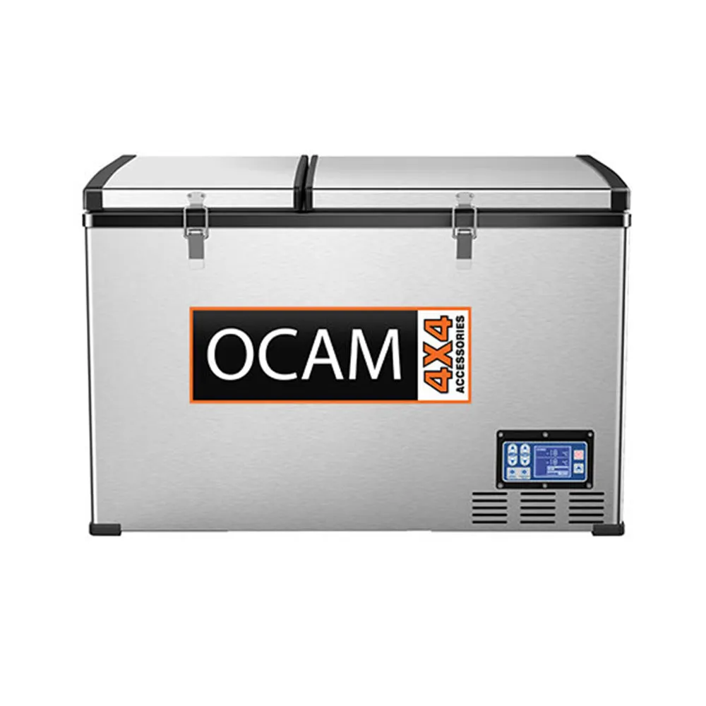 Ocam 80 Litre Portable Camping Dual Zone Fridge & Freezer - 3 Year Warranty