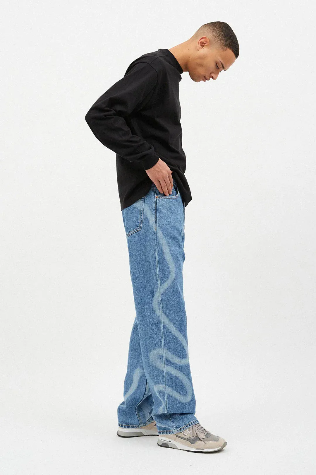 OMAR JEANS (Sky Retro Spray)