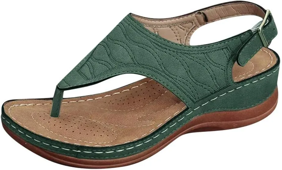 Orthopedic Sandals with Support for Women Orthopedic Women Walking Slides Slide Sandals Women Comfort Orthopedic Womens Outdoor Slippers Womens Wedge Sandals Summer Closed Toe for Women Dressy Wedges