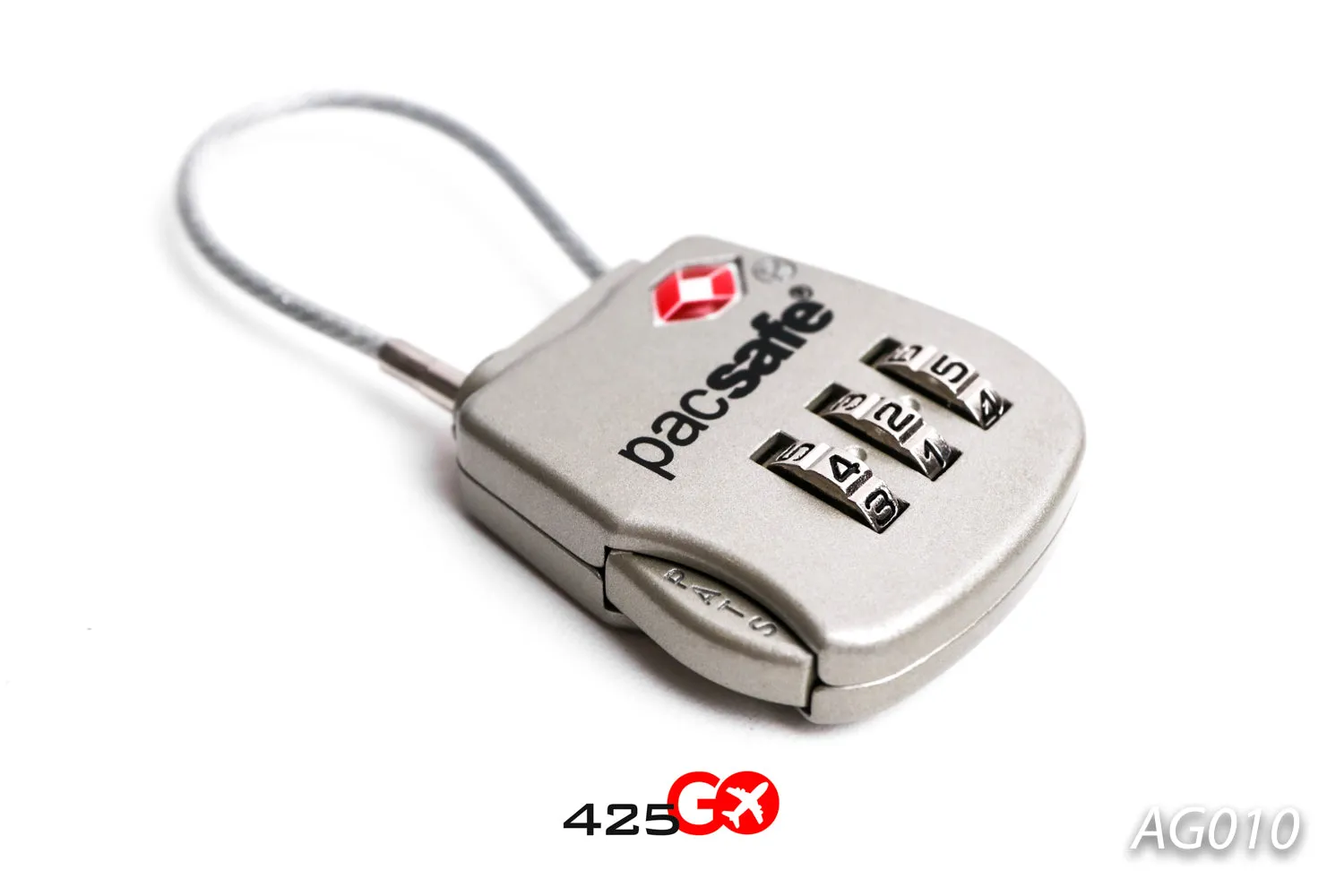 Pacsafe Prosafe 800 TSA Accepted 3-Dial Cable Lock