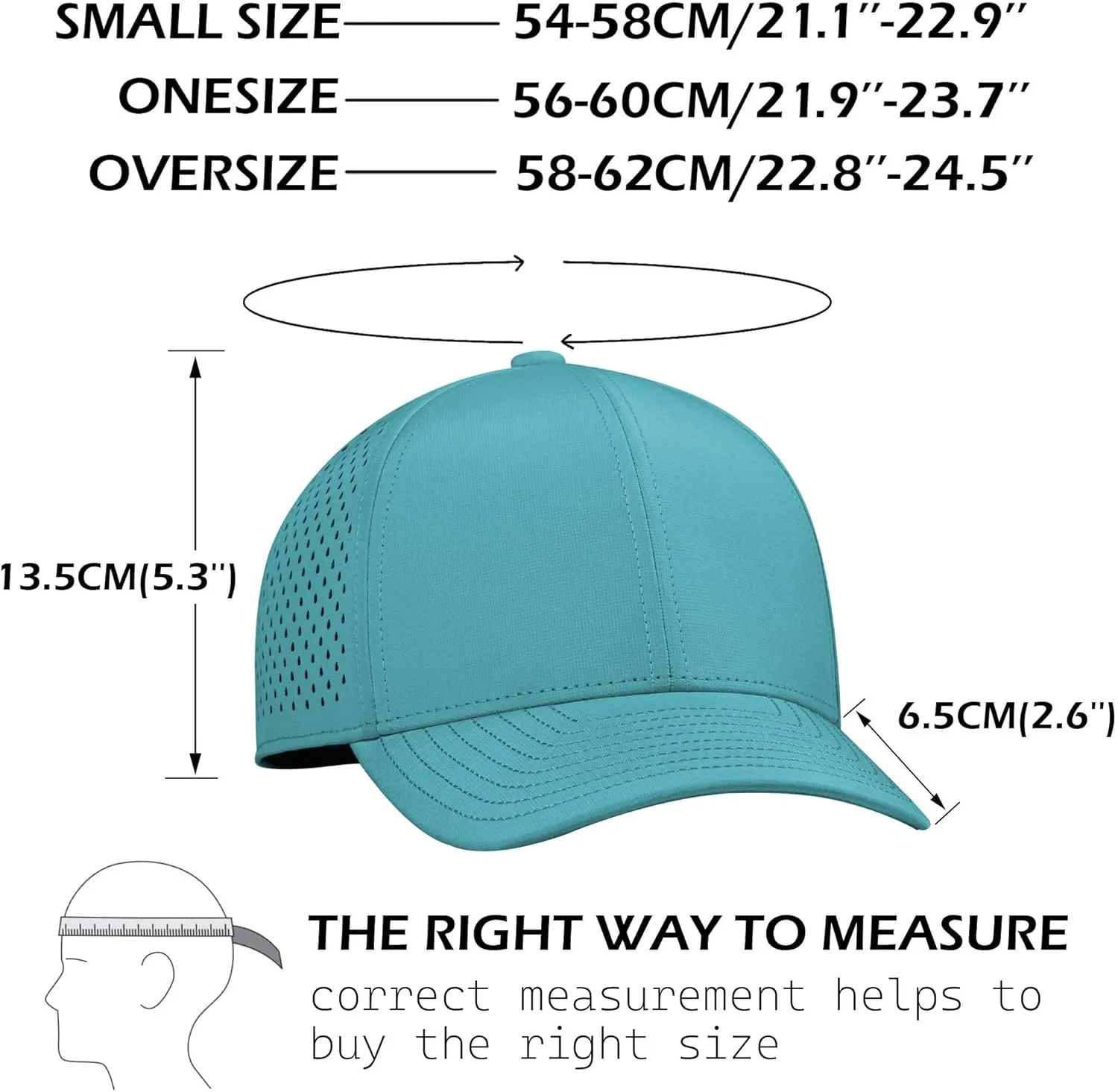 Performance Snapback Hats for Men Women,6 Panel Baseball Cap,Golf,Running,Workout