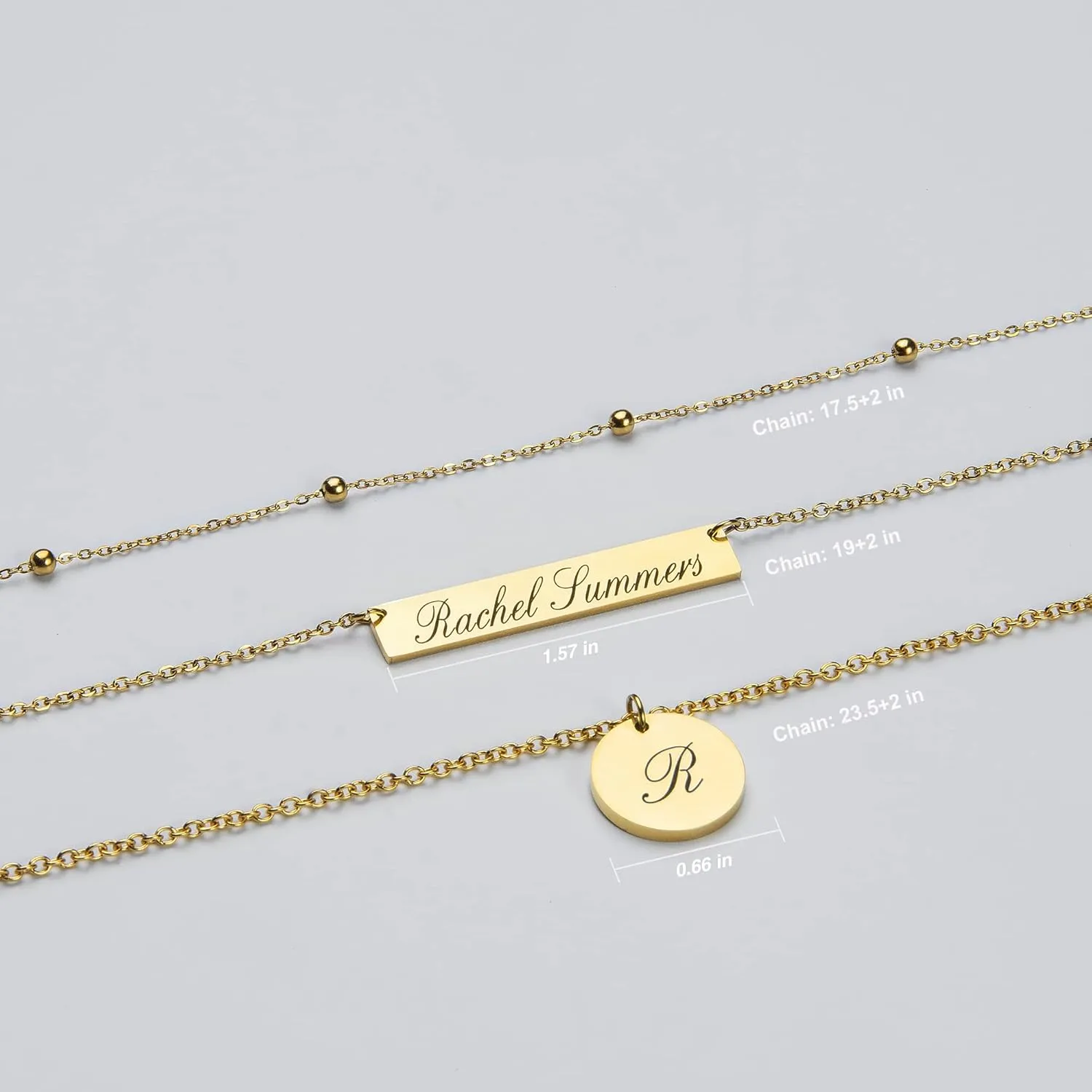 Personalized Necklace for Women, Custom Name Bar Pendant, Graduation Gift or Mothers Day Gift for Her, Gold Name Plate for Mom