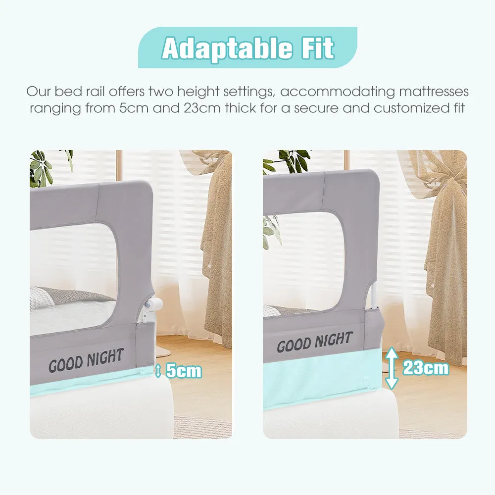 Playpals Baby Bed Rail S/M/L Adjustable Folding Kids Safety Toddler Protect