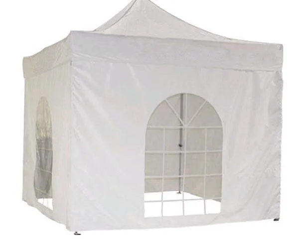 Pop up Wall, 10' White With Church Window