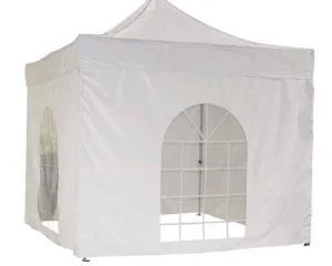 Pop up Wall, 10' White With Church Window