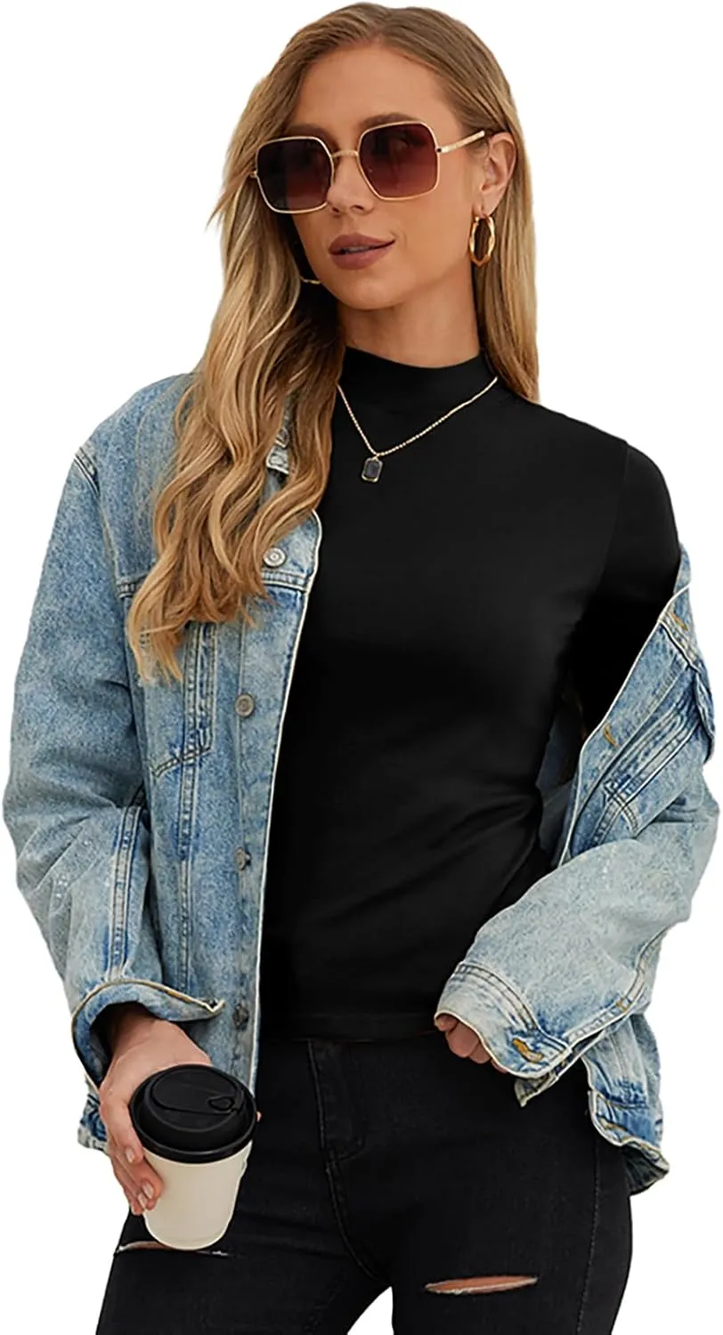 PrinStory Womens Tops Summer Short Sleeve Shirts Business Dressy Casual Pullover Tops for Women 2025 Trendy