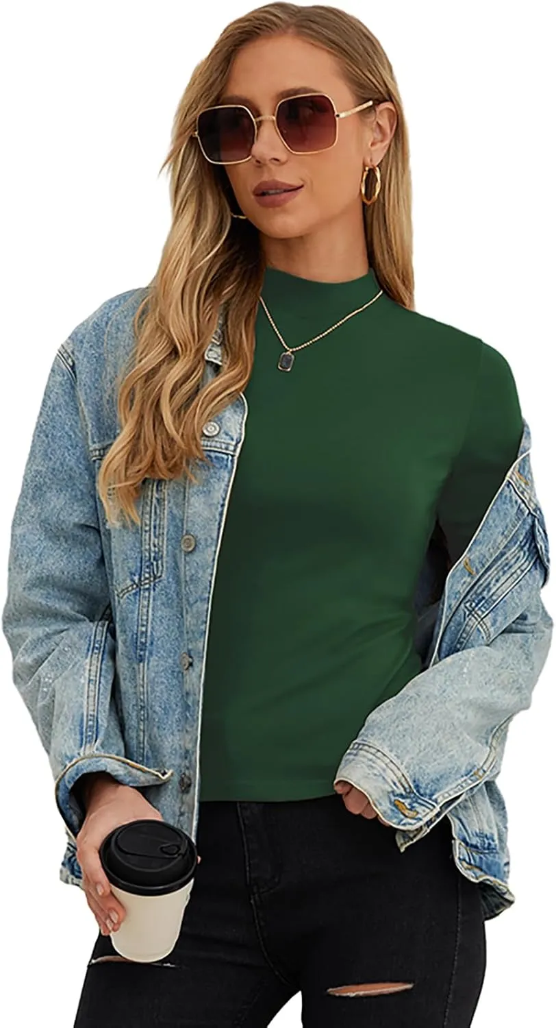 PrinStory Womens Tops Summer Short Sleeve Shirts Business Dressy Casual Pullover Tops for Women 2025 Trendy