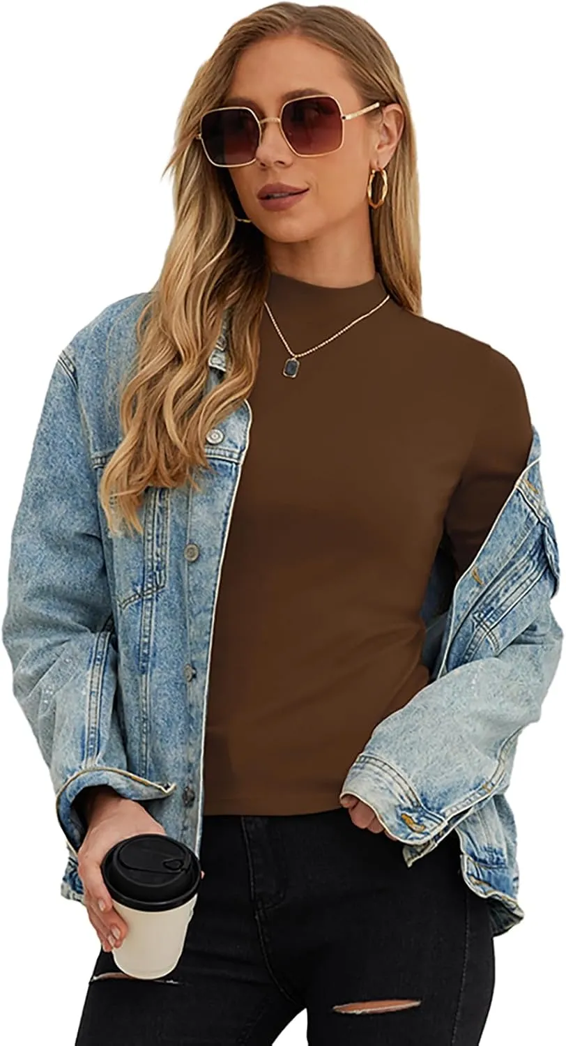 PrinStory Womens Tops Summer Short Sleeve Shirts Business Dressy Casual Pullover Tops for Women 2025 Trendy