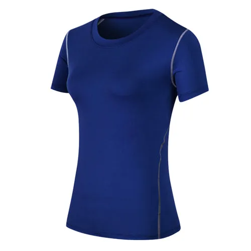Quick Dry Compression Tights And T-Shirt Set