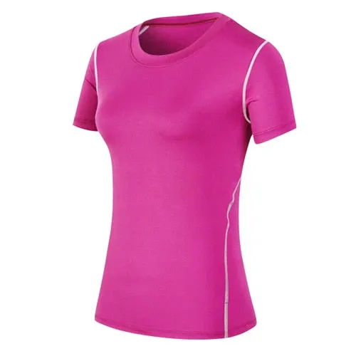 Quick Dry Compression Tights And T-Shirt Set