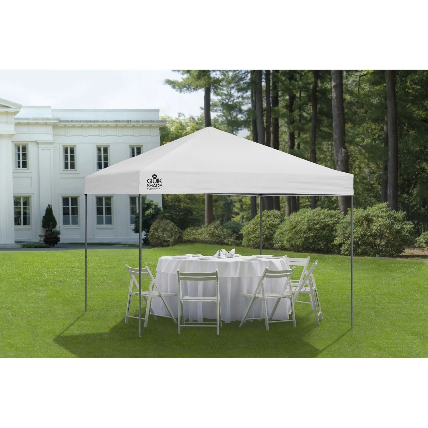 Quik Shade | Expedition EX100 10' x 10' Straight Leg Canopy - White