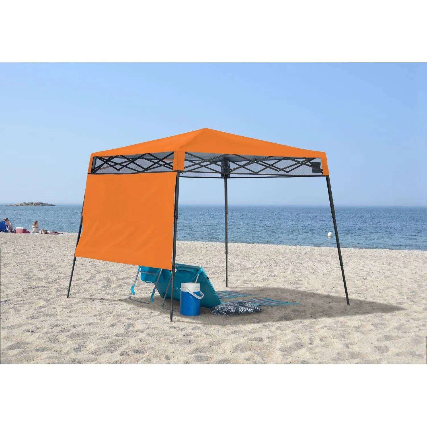 Quik Shade | Go Hybrid 6' x 6' Slant Leg Canopy - Russet Orange