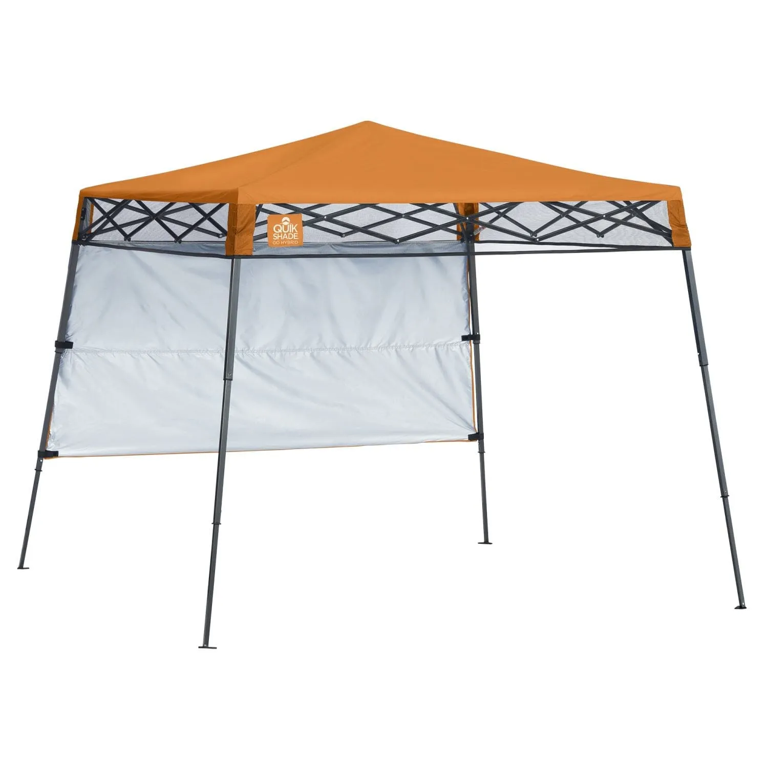 Quik Shade | Go Hybrid 6' x 6' Slant Leg Canopy - Russet Orange