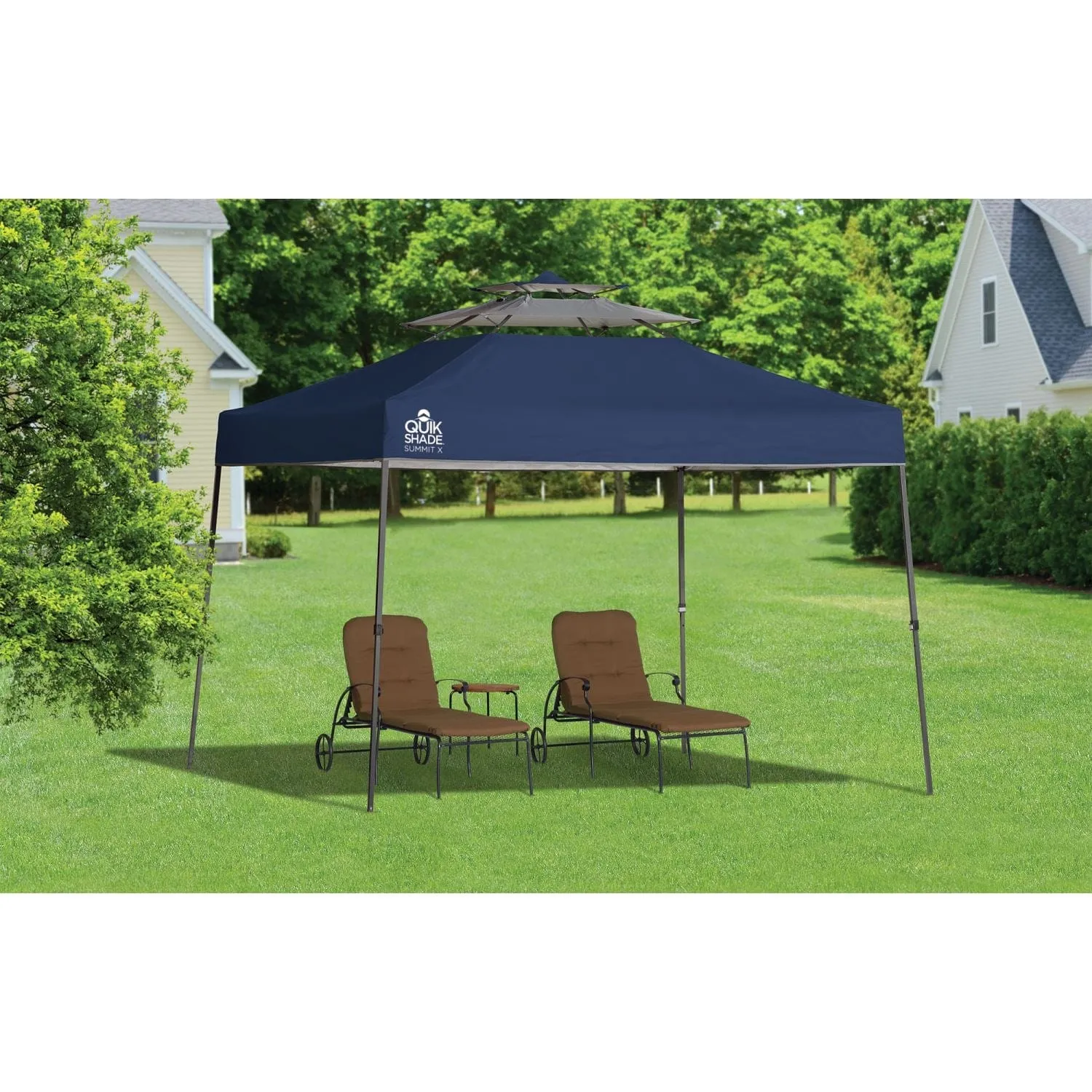 Quik Shade | Summit SX100 10' X 10' Straight Leg Canopy - Blue