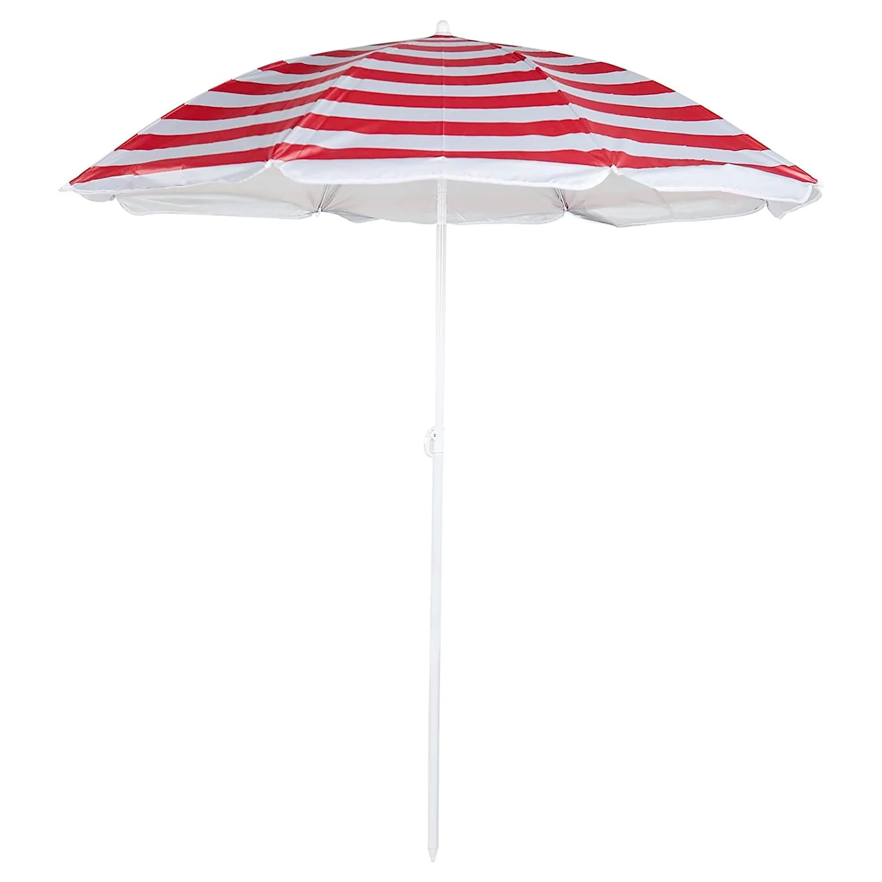 Red Garden Parasol 1.7m