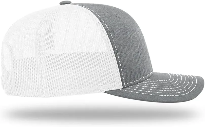 Richardson 112 Youth Classic Six-Panel Adjustable Snapback Trucker Cap | Bulk Packs Available