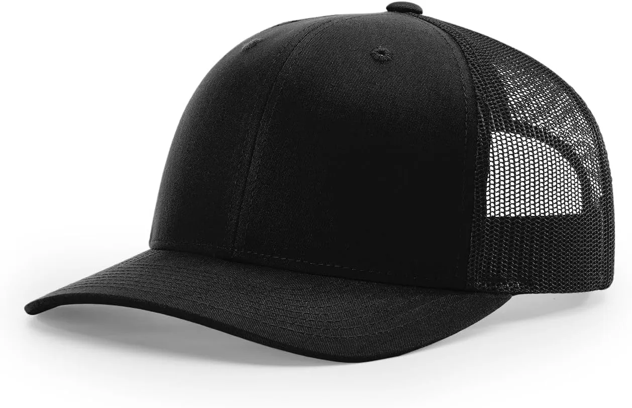 Richardson 112 Youth Classic Six-Panel Adjustable Snapback Trucker Cap | Bulk Packs Available