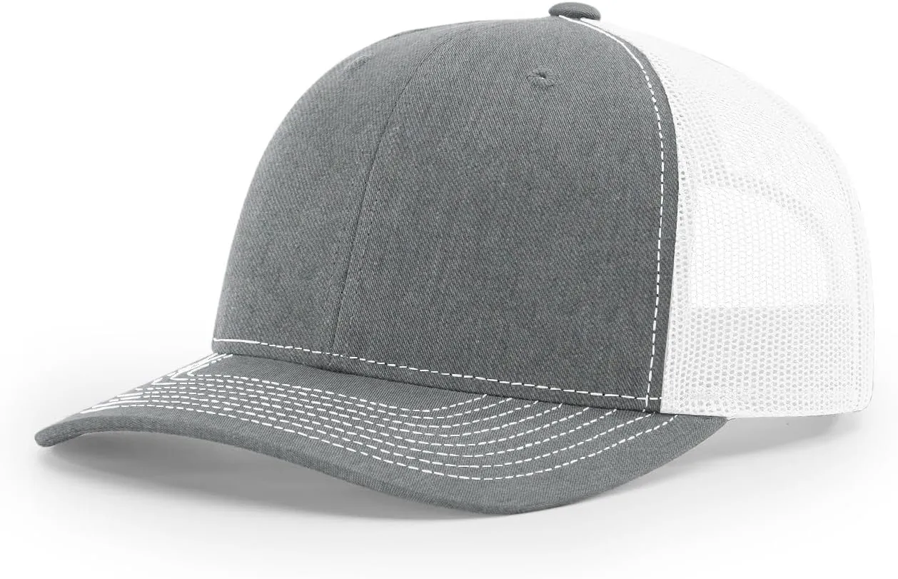 Richardson 112 Youth Classic Six-Panel Adjustable Snapback Trucker Cap | Bulk Packs Available