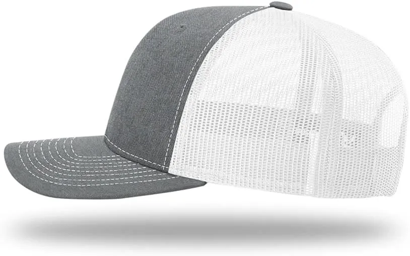 Richardson 112 Youth Classic Six-Panel Adjustable Snapback Trucker Cap | Bulk Packs Available