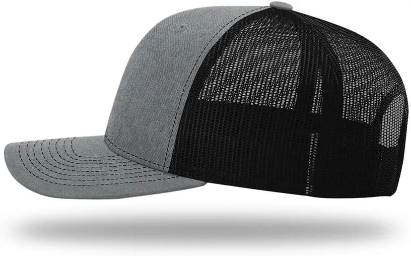 Richardson 112 Youth Classic Six-Panel Adjustable Snapback Trucker Cap | Bulk Packs Available