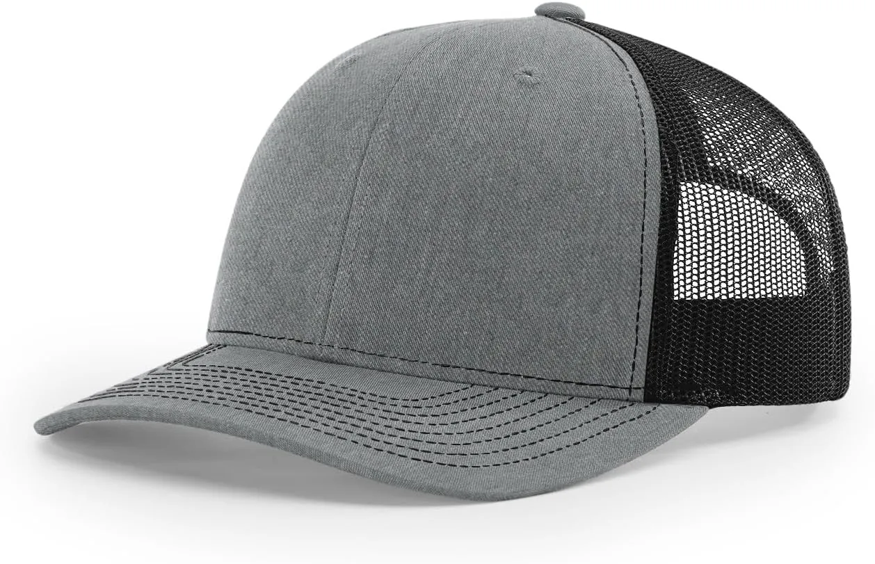 Richardson 112 Youth Classic Six-Panel Adjustable Snapback Trucker Cap | Bulk Packs Available