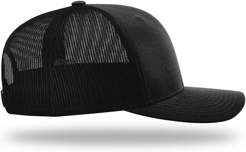 Richardson 112 Youth Classic Six-Panel Adjustable Snapback Trucker Cap | Bulk Packs Available