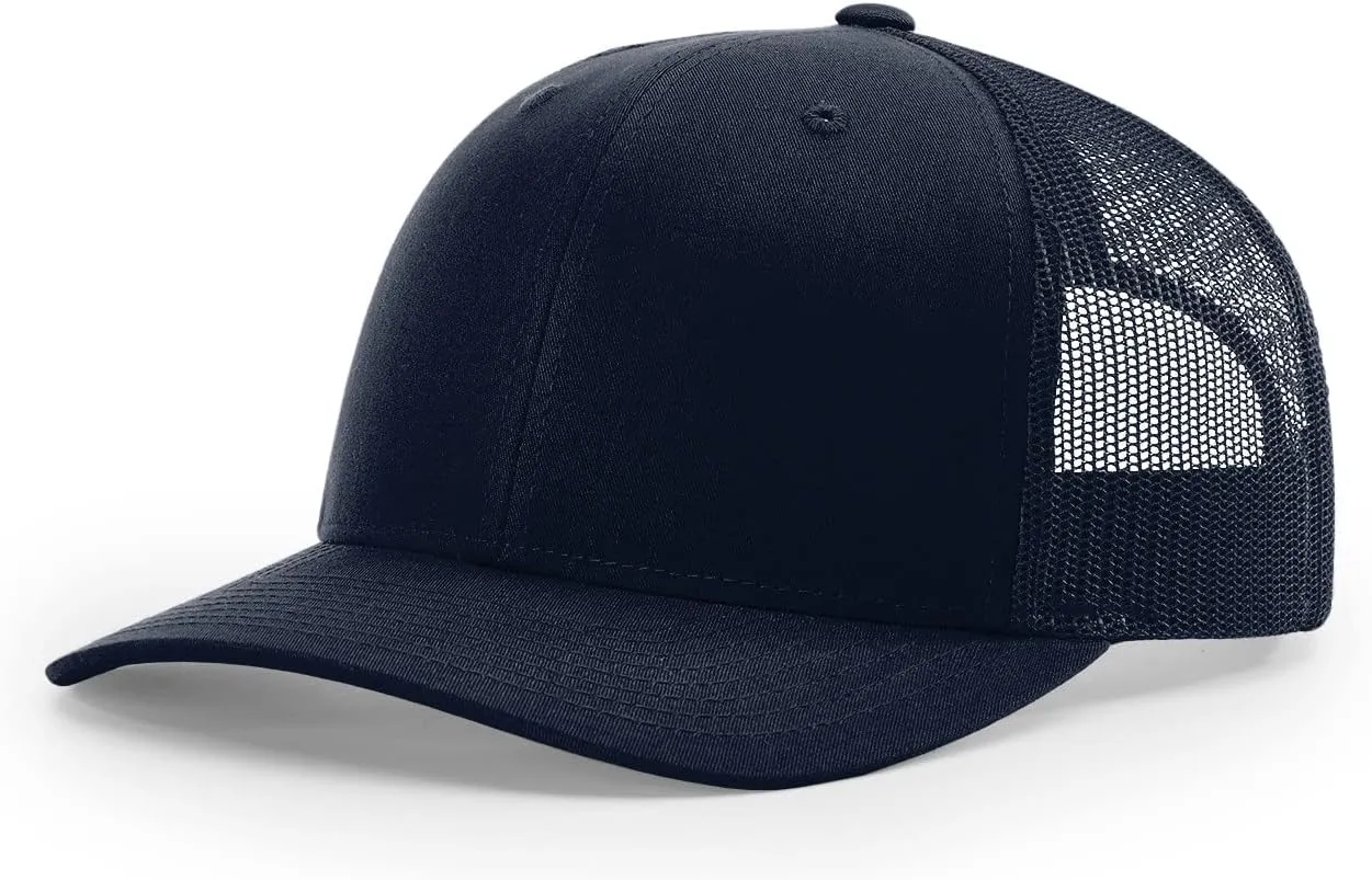 Richardson 112 Youth Classic Six-Panel Adjustable Snapback Trucker Cap | Bulk Packs Available