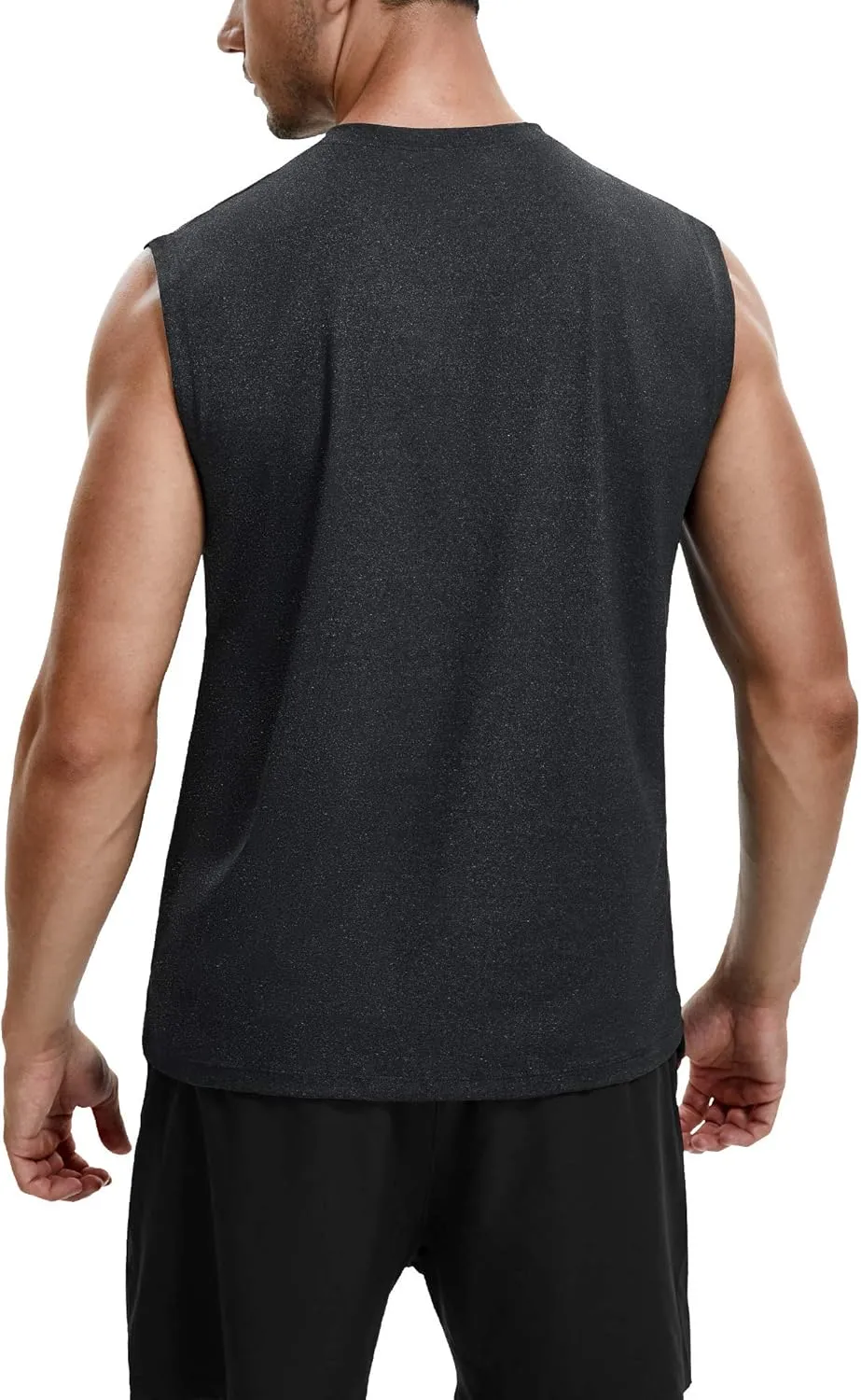 Roadbox Workout Sleeveless Shirts for Men Athletic Gym Basketball Quick Dry Muscle Tank Tops