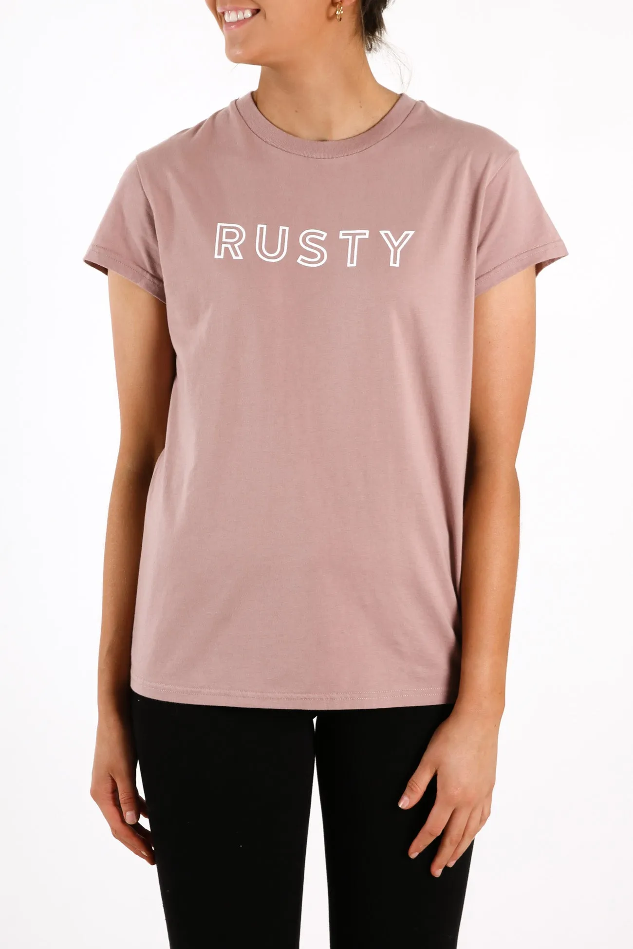 Rusty Must Essentials Tee Lilac Dusk