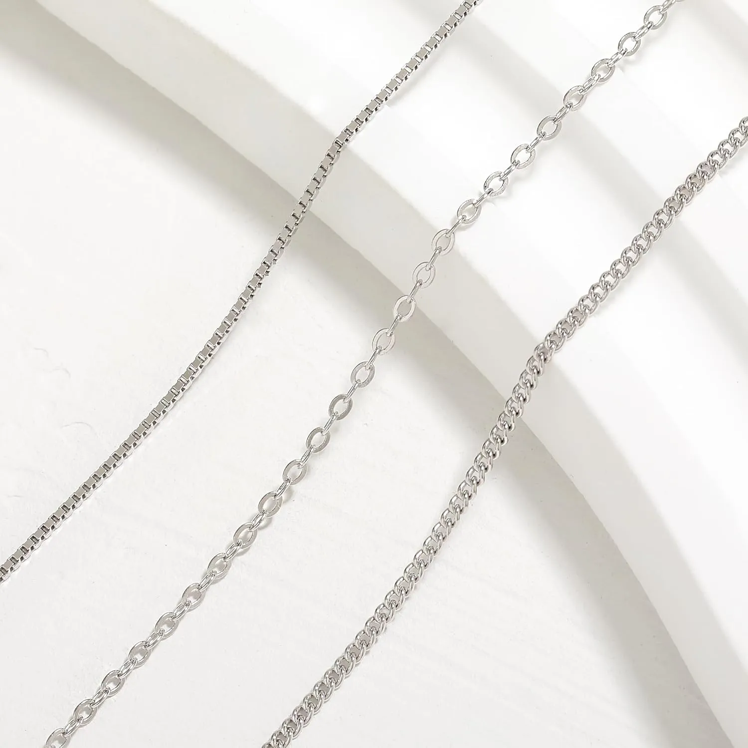 S925 Sterling Silver Jewelry for Women Girls, 14K/18K Gold Plated Stud Earrings/Chains Necklace/Opening Rings, Cheap Jewelry for Daily Wear