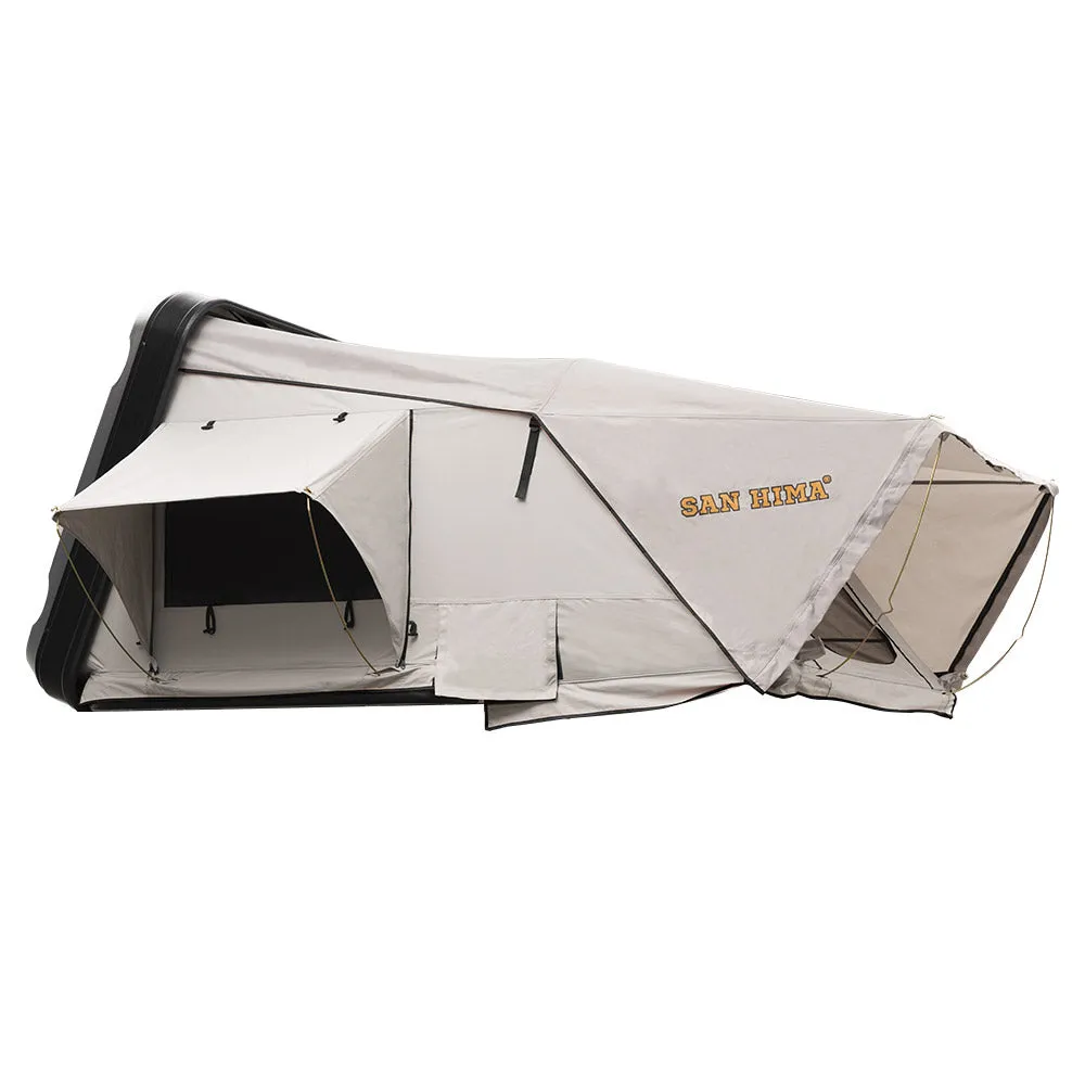 San Hima Jervis Roof Top Tent Hardshell Side opening King Size Camping 4WD