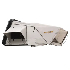 San Hima Jervis Roof Top Tent Hardshell Side opening King Size Camping 4WD