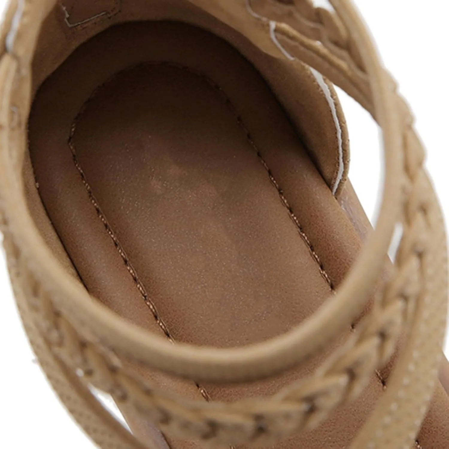 Sandals For Women 2025 Gladiator Sandal Ankle Buckle Flats Back Zipper Strappy Open Toe Summer Orthopedic Flat Shoes