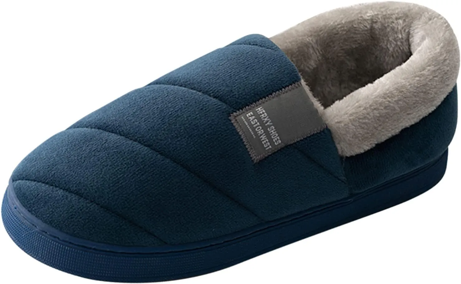 SBGMoSJ Winter Indoor Slippers for Women Fuzzy Winter Slippers Cute House Slippers Womens Fluffy Slippers for Men Funny Pink Christmas Tree Gifts for Husband 2023